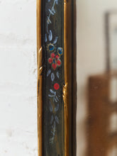 Load image into Gallery viewer, Vintage Friedman Brothers Rare Blue Hand Painted Chinoiserie Mirror
