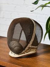 Load image into Gallery viewer, Vintage Leather Fencing Mask
