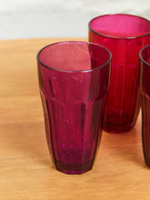 Load image into Gallery viewer, Set of Five Hot Pink Glasses
