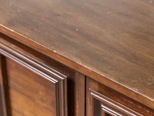 Load image into Gallery viewer, Nine Drawer, Mid-century Vintage Framed Walnut Dresser

