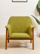 Load image into Gallery viewer, Olive Green Armchair

