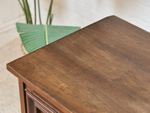 Load image into Gallery viewer, Nine Drawer, Mid-century Vintage Framed Walnut Dresser
