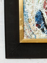Load image into Gallery viewer, Enamel Style Oil Painting, Mid-century, Modern Abstract
