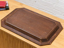 Load image into Gallery viewer, Vintage Wood Greek Keys Tray
