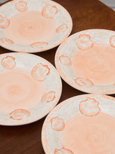 Load image into Gallery viewer, Set of 4 Post Modern Shell Desert Plates

