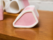 Load image into Gallery viewer, Vintage Set of 6 pink Napoleon Coffee Cups
