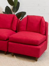 Load image into Gallery viewer, Vintage Henredon Three-piece Folio Modular Sofa
