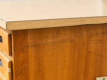 Load image into Gallery viewer, Vintage Distressed Industrial Wood Primitive School House Artist Flat Files Cabinet #3
