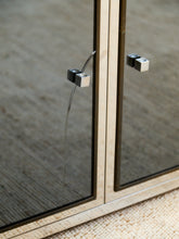 Load image into Gallery viewer, Angolo Metal Arte in Italy, 1960s Chrome and Mirror Glass Sideboard
