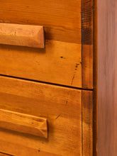Load image into Gallery viewer, Pine Rustic Lowboy Dresser
