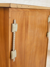 Load image into Gallery viewer, Vintage Distressed Industrial Wood Primitive School House Artist Flat Files Cabinet #3
