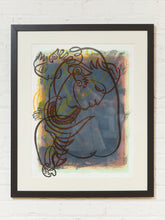 Load image into Gallery viewer, Continuous Line Drawing and Test Sketch by Jean Negulesco
