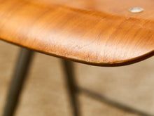 Load image into Gallery viewer, Walnut Plywood Industrial Chair
