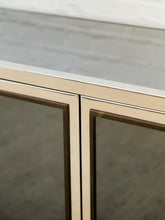 Load image into Gallery viewer, Angolo Metal Arte in Italy, 1960s Chrome and Mirror Glass Sideboard
