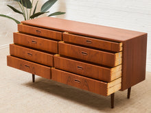 Load image into Gallery viewer, Vodder Sibast Danish Mid-Century Modern Teak 8 Drawers Dresser
