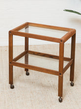Load image into Gallery viewer, 1970’s Boho Oak Bar
