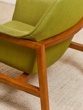 Load image into Gallery viewer, Olive Green Armchair
