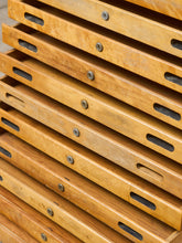 Load image into Gallery viewer, Vintage Distressed Industrial Wood Primitive School House Artist Flat Files Cabinet #3
