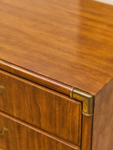 Load image into Gallery viewer, Vintage Pair of Campaign Nightstands
