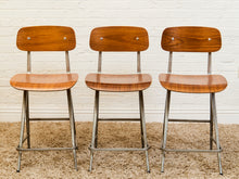 Load image into Gallery viewer, Walnut Plywood Industrial Chair
