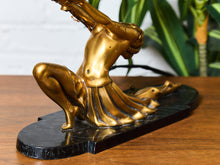 Load image into Gallery viewer, Frankart Ronson Nude Art Deco Lamp Solid Brass 1912 Patent
