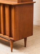 Load image into Gallery viewer, Kent Coffey Foreteller Mid-Century Modern Walnut China Cabinet
