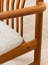 Load image into Gallery viewer, 1970s Set of 6 Teak Slat Back Dining Chairs by Benny Linden
