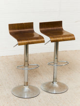 Load image into Gallery viewer, Pair of Bent Wood Stools
