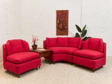 Load image into Gallery viewer, Vintage Henredon Three-piece Folio Modular Sofa
