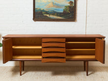 Load image into Gallery viewer, Danish Teak Sideboard by Henning Kjaernulf for Bruno Hansen, 1960s
