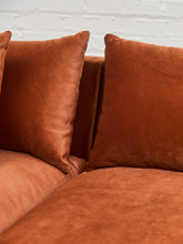 Load image into Gallery viewer, Rowan Sectional Sofa in Terra Cotta
