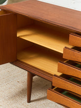 Load image into Gallery viewer, Danish Teak Sideboard by Henning Kjaernulf for Bruno Hansen, 1960s

