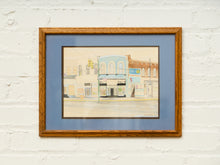 Load image into Gallery viewer, Bill’s on Main Street Vintage Mixed Media Original Artwork Cathy Carter
