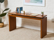 Load image into Gallery viewer, Vintage Teak Console from Louis Vuitton Showroom
