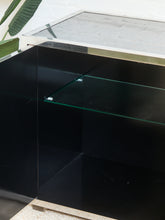 Load image into Gallery viewer, Angolo Metal Arte in Italy, 1960s Chrome and Mirror Glass Sideboard
