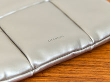 Load image into Gallery viewer, Space Age Silver Laptop Bag
