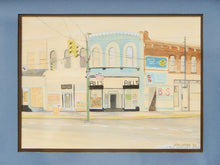 Load image into Gallery viewer, Bill’s on Main Street Vintage Mixed Media Original Artwork Cathy Carter
