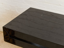 Load image into Gallery viewer, Black Lacquered Entry Table
