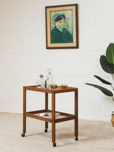 Load image into Gallery viewer, 1970’s Boho Oak Bar
