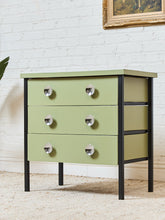 Load image into Gallery viewer, 3 Drawer Pistachio Lowboy
