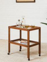 Load image into Gallery viewer, 1970’s Boho Oak Bar

