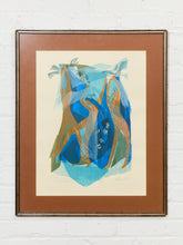 Load image into Gallery viewer, Vintage Mid Century Serigraph artist Esther Lewis

