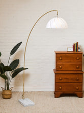 Load image into Gallery viewer, Striped Italian Vintage Arc Lamp
