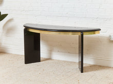 Load image into Gallery viewer, Half Moon Vintage Entry Table
