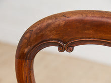 Load image into Gallery viewer, 1940’s Carved Sweetheart Chairs Set of 6
