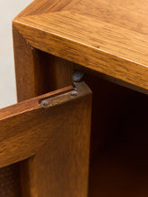 Load image into Gallery viewer, Century Furniture Rattan Square End Table
