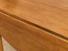 Load image into Gallery viewer, Vintage Mid Century Oblong Dining Table with Drop Leaf
