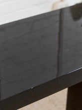 Load image into Gallery viewer, Black Lacquered Entry Table
