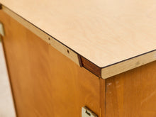 Load image into Gallery viewer, Vintage Distressed Industrial Wood Primitive School House Artist Flat Files Cabinet #4
