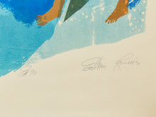Load image into Gallery viewer, Vintage Mid Century Serigraph artist Esther Lewis
